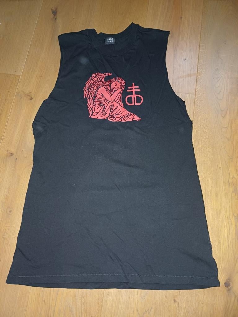 Dames tShirt van drop dead, Ophalen of Verzenden, Zo goed als nieuw