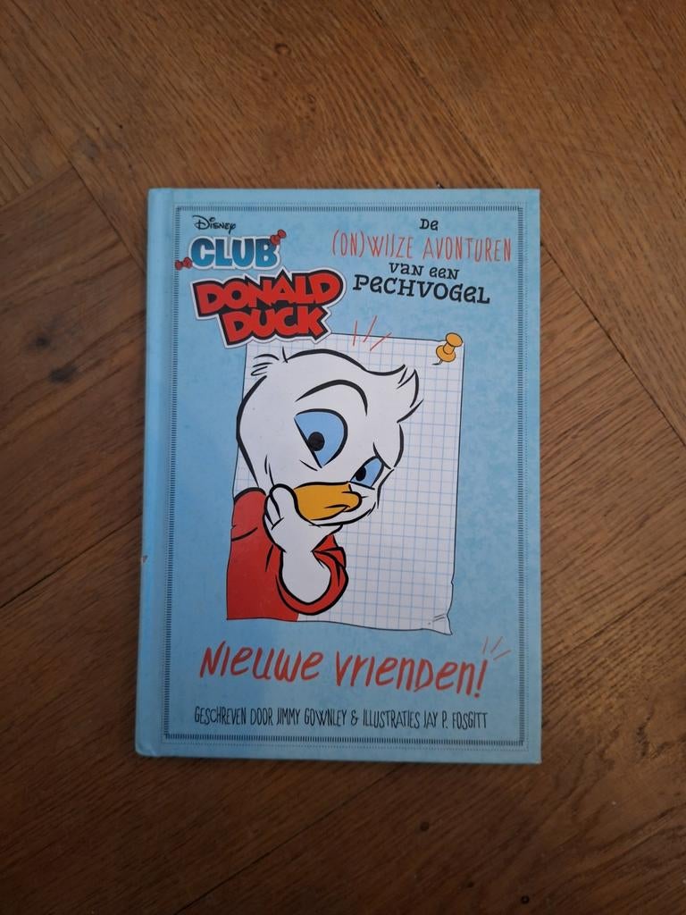 Donald Duck Club: (On)wijze Avonturen van een Pechvogel, Eén stripboek, Ophalen of Verzenden, Zo goed als nieuw, Jimmy Gownley & Jay P. Fossitt