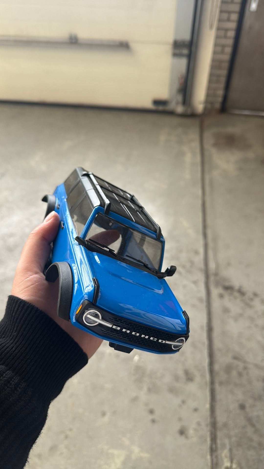 Traxxas ford bronco body TRX-4M, Hobby en Vrije tijd, Ophalen, Zo goed als nieuw