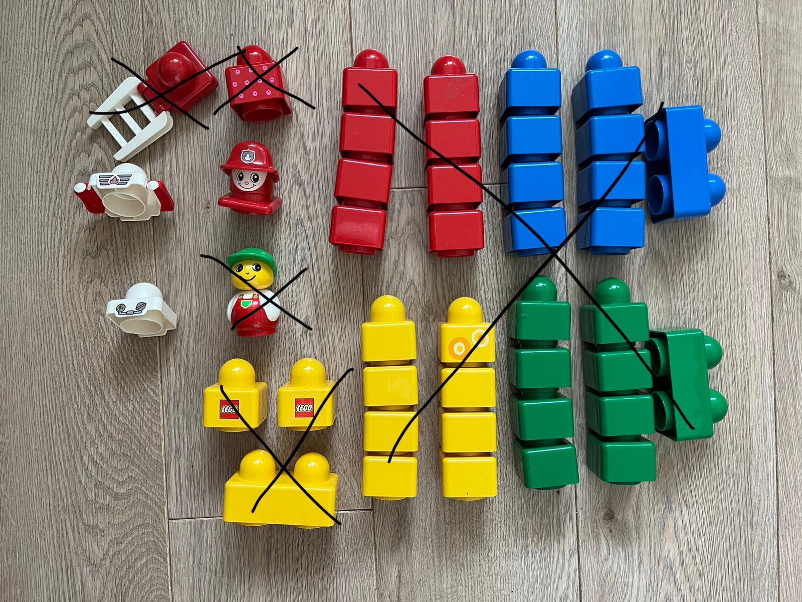 Duplo en Lego, Ophalen, Gebruikt, Lego