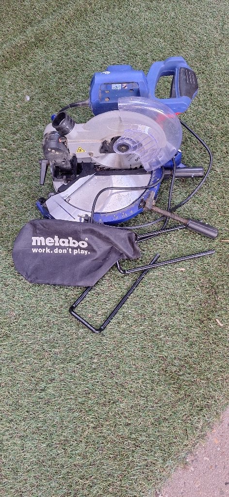 Metabo afkortzaag, Doe-het-zelf en Verbouw, Ophalen, Gebruikt, Afkortzaag, 30 tot 70 mm