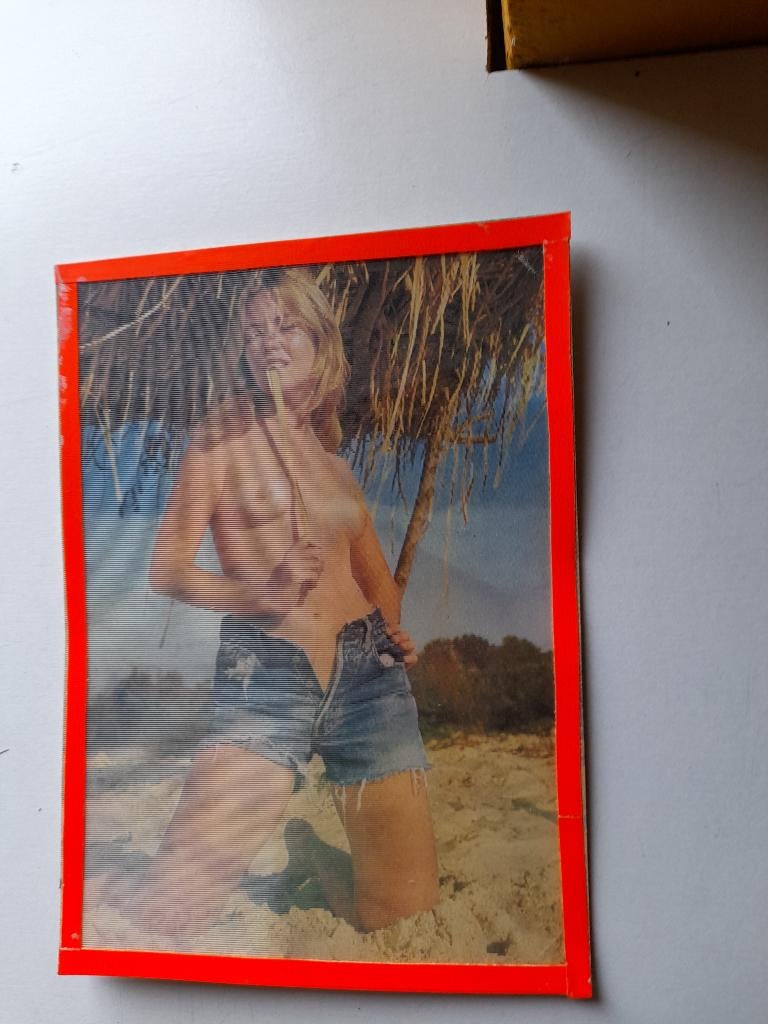 erotische 3D kaart partij pin up dieptekaarten, Verzamelen, Ansichtkaarten | Themakaarten, Ophalen of Verzenden, 1980 tot heden