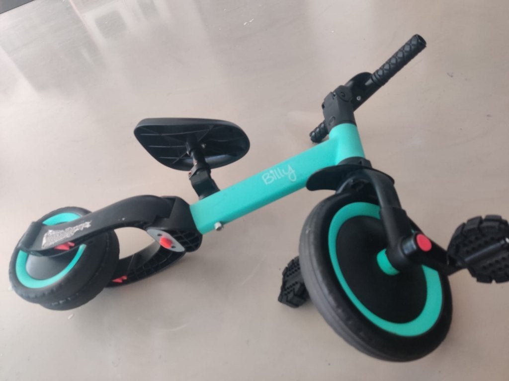 Kinder 3-in-1 Loopfiets / Driewieler (Billy) / Kids Bike, Ophalen, Zo goed als nieuw, Minder dan 16 inch