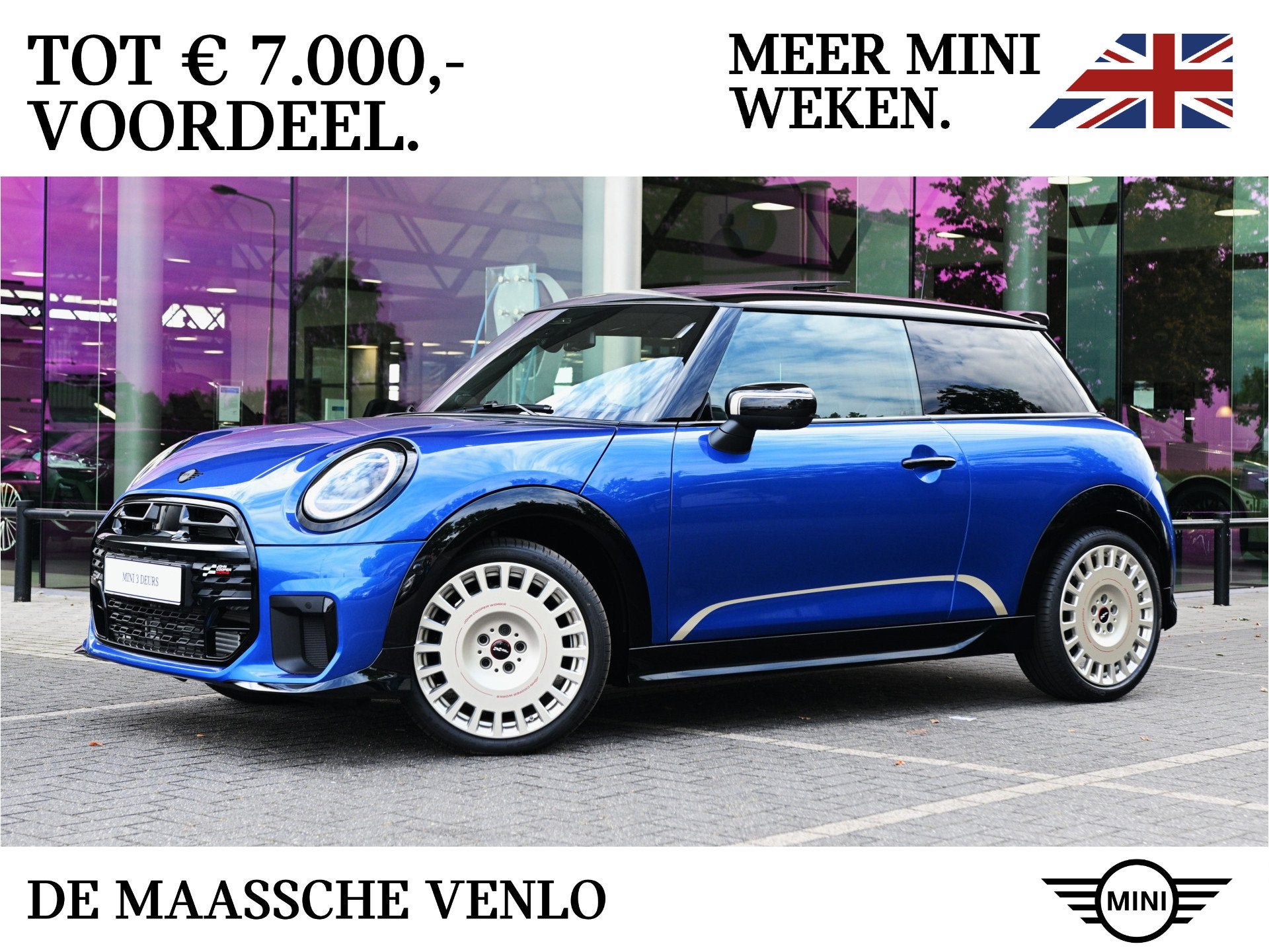 MINI Hatchback Cooper C Automaat / John Cooper Works / Pakke