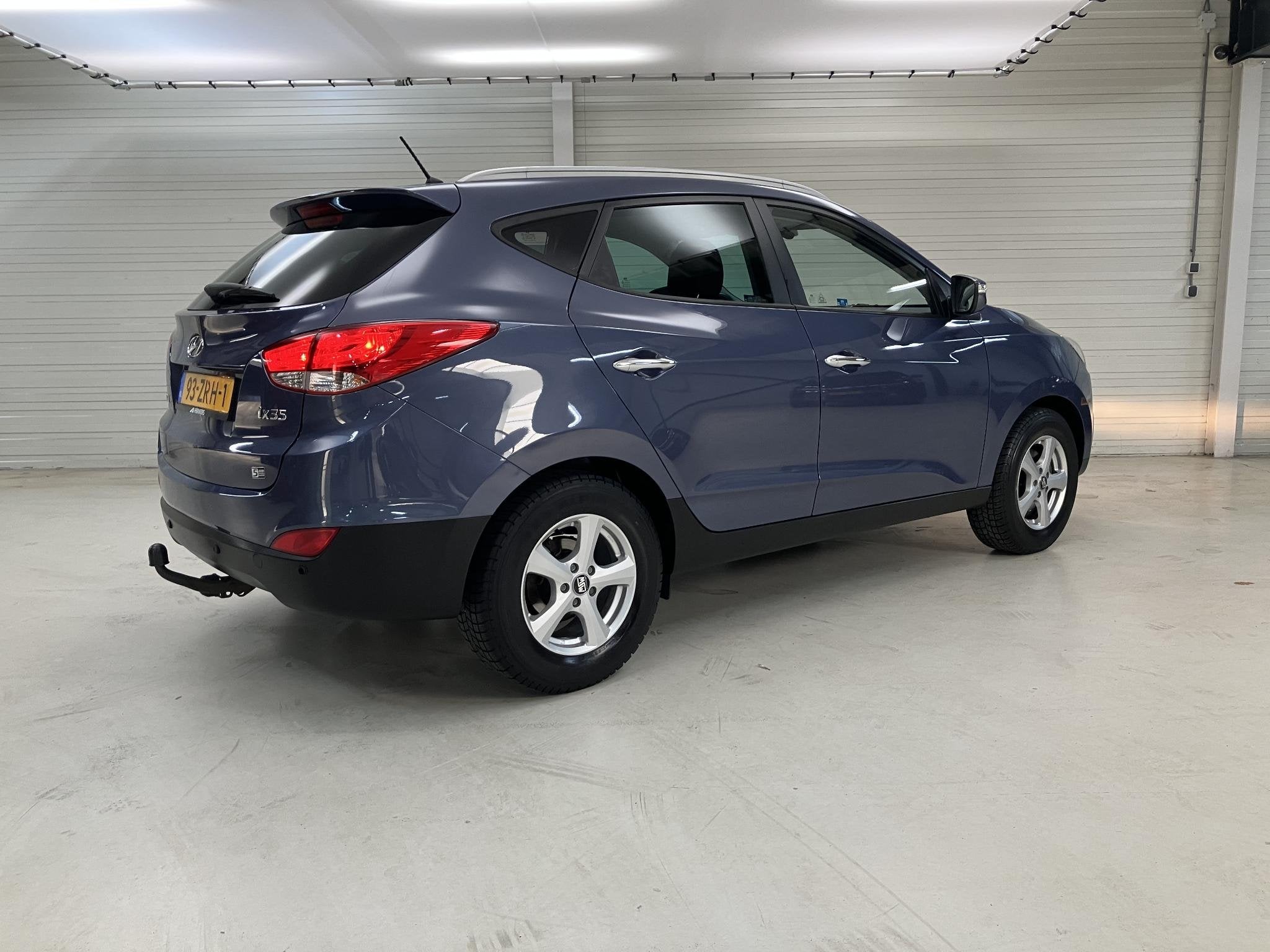 Hyundai ix35 2.0i Style / Half Lederen Bekleding / Trekhaak, Gebruikt, 4 cilinders, Automatische klimaatregeling, Blauw