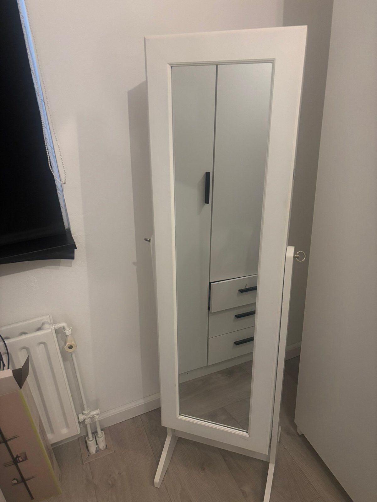 Spiegelkast met sieraden opberger, Ophalen, Minder dan 50 cm, Zo goed als nieuw, Minder dan 100 cm