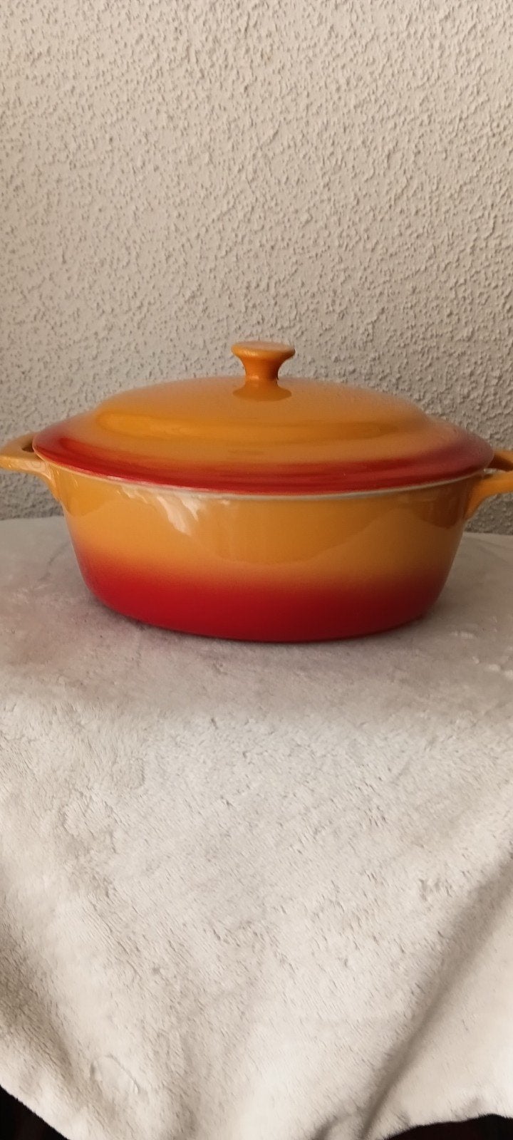 keramische ovale ovenschaal met deksel, Ophalen of Verzenden