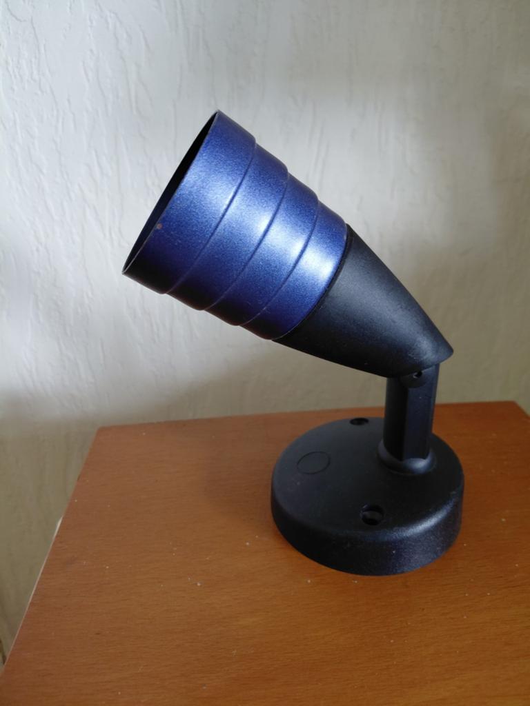Massive Belgium Jaren '80 Blauw Metallic Spot, Ophalen of Verzenden, Zo goed als nieuw