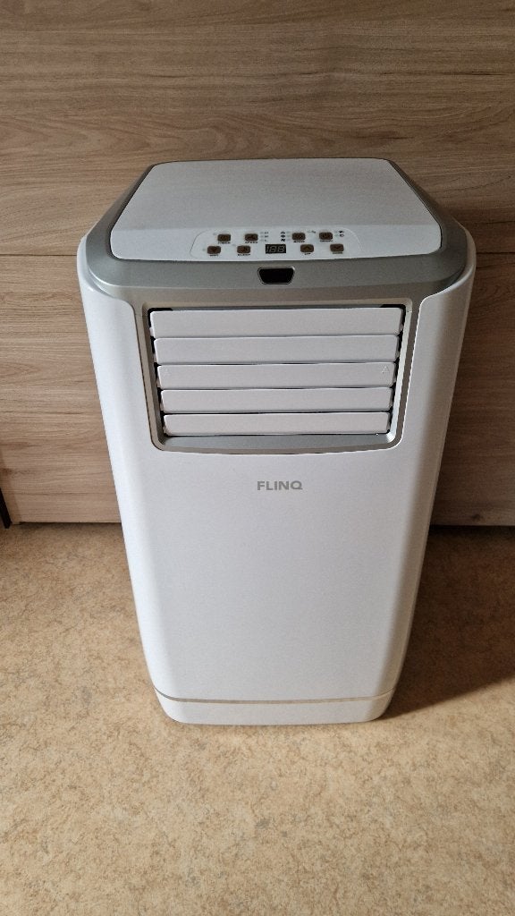 FlinQ Mobiele Airco - Slechts 1 keer gebruikt!, Ophalen, Timer, 3 snelheden of meer, Zo goed als nieuw