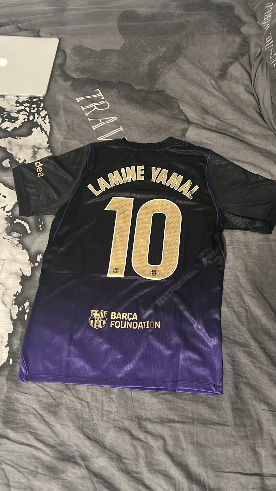 Lamine Yamal Barcelona uitshirt 26/27 - Nieuw met kaartje, Maat 48/50 (M), Zwart, Nieuw, Ophalen of Verzenden
