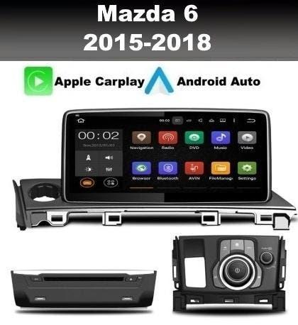 Mazda 6 2015-2018 navigatie 10.25inch apple carplay dab+, Ophalen of Verzenden, Nieuw