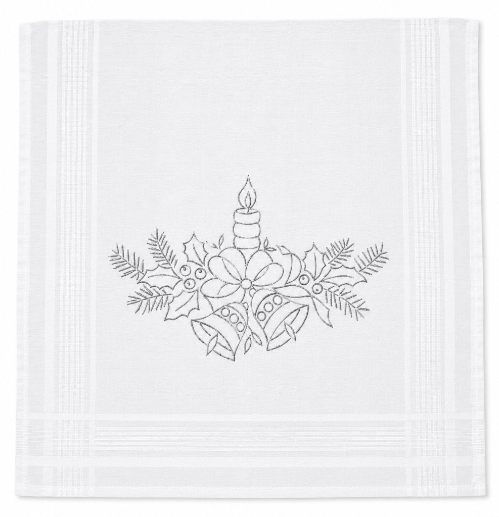 Kerstloper voorbedrukt 100x40cm zit geen borduurgaren bij, Ophalen of Verzenden, Nieuw, Patroon