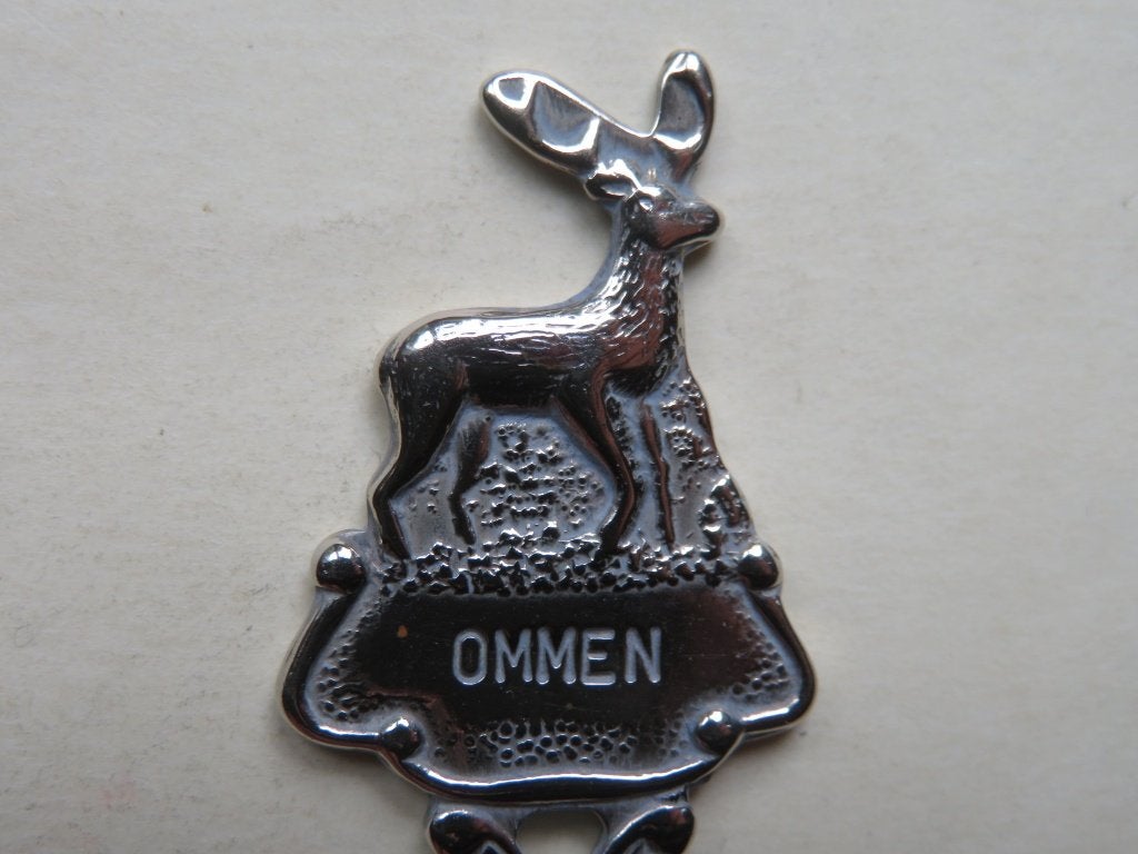 Lepeltje Ommen hert met gewei, Antiek en Kunst, Verzenden
