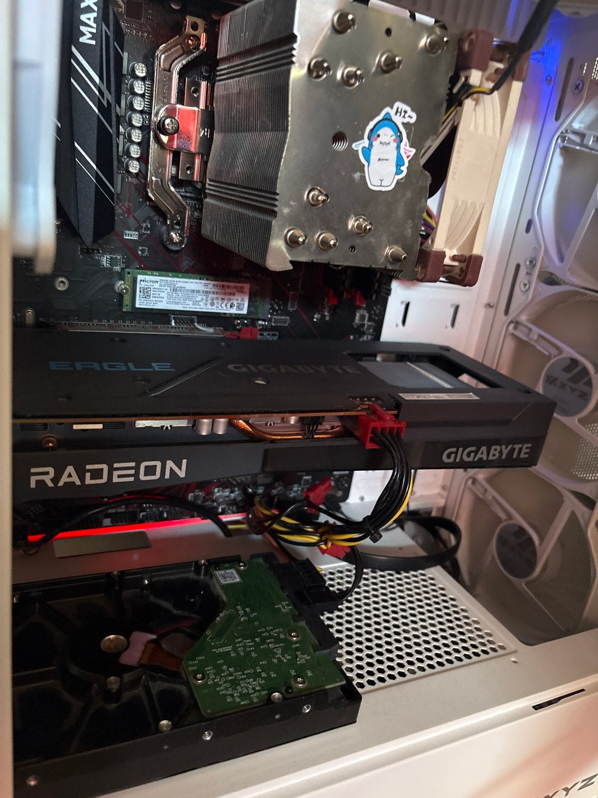 Gigabyte AMD Radeon RX 6600 Eagle 8G Videokaart, Computers en Software, GDDR6, PCI-Express 4, Ophalen of Verzenden, Zo goed als nieuw