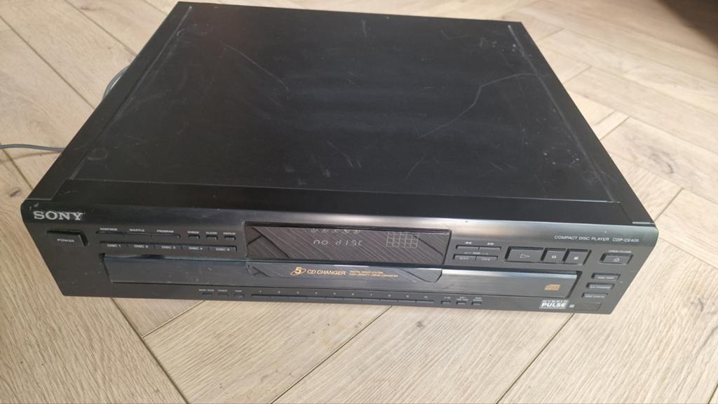 Sony CDP-CE405 5-CD Wisselaar CD Speler, Ophalen of Verzenden, Gebruikt, Sony, Wisselaar