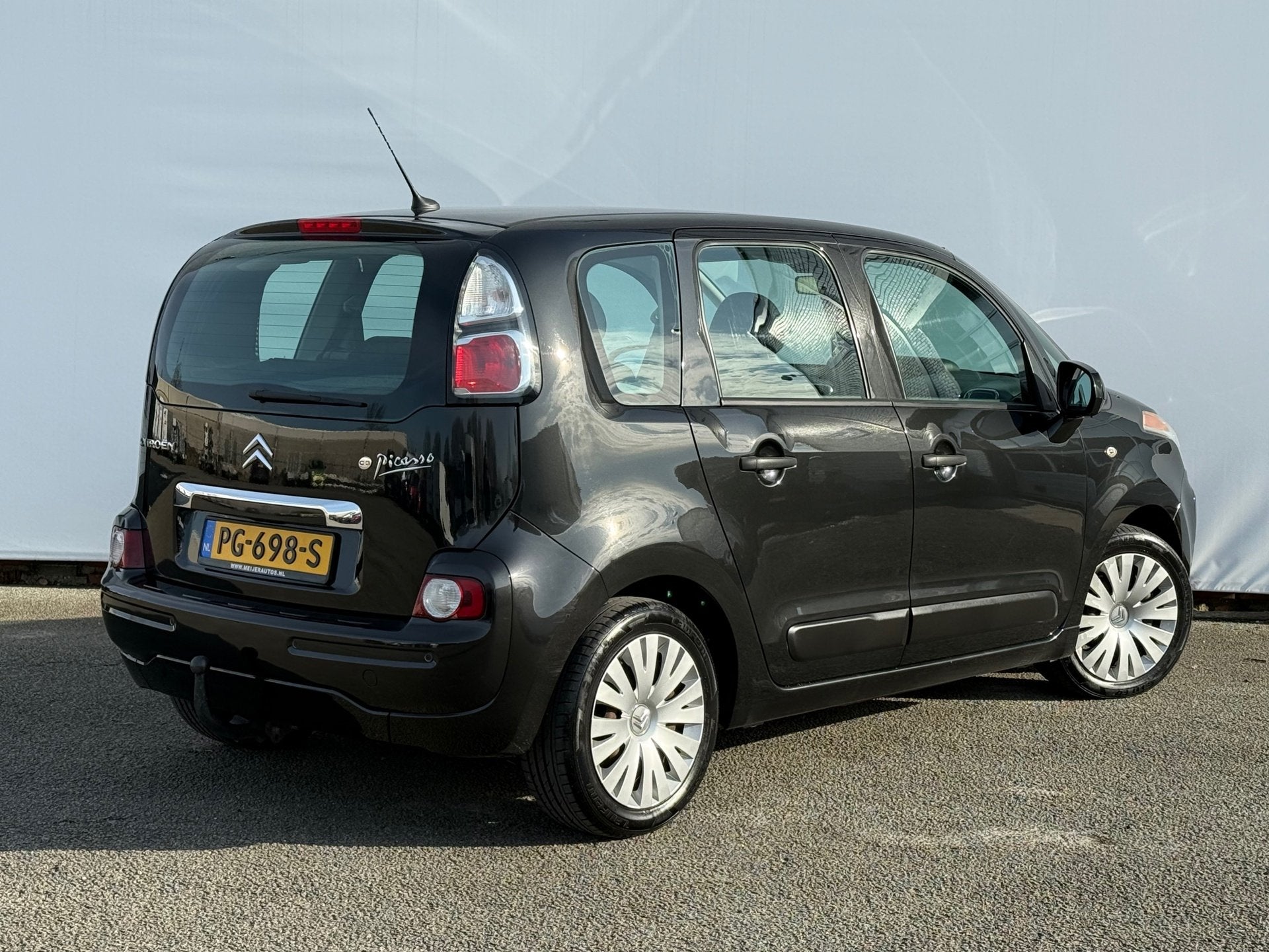 Citroen C3 Picasso 1.4 VTi Seduction Cruise | Hoge zit | Tre, Auto's, Voorwielaandrijving, Stof, Gebruikt, Zwart