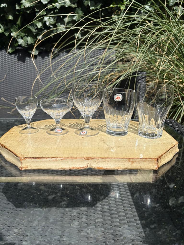26 vintage kristallen glazen Royal Leerdam - Ceres (1967), Verzamelen, Glas en Borrelglaasjes, Ophalen of Verzenden, Zo goed als nieuw