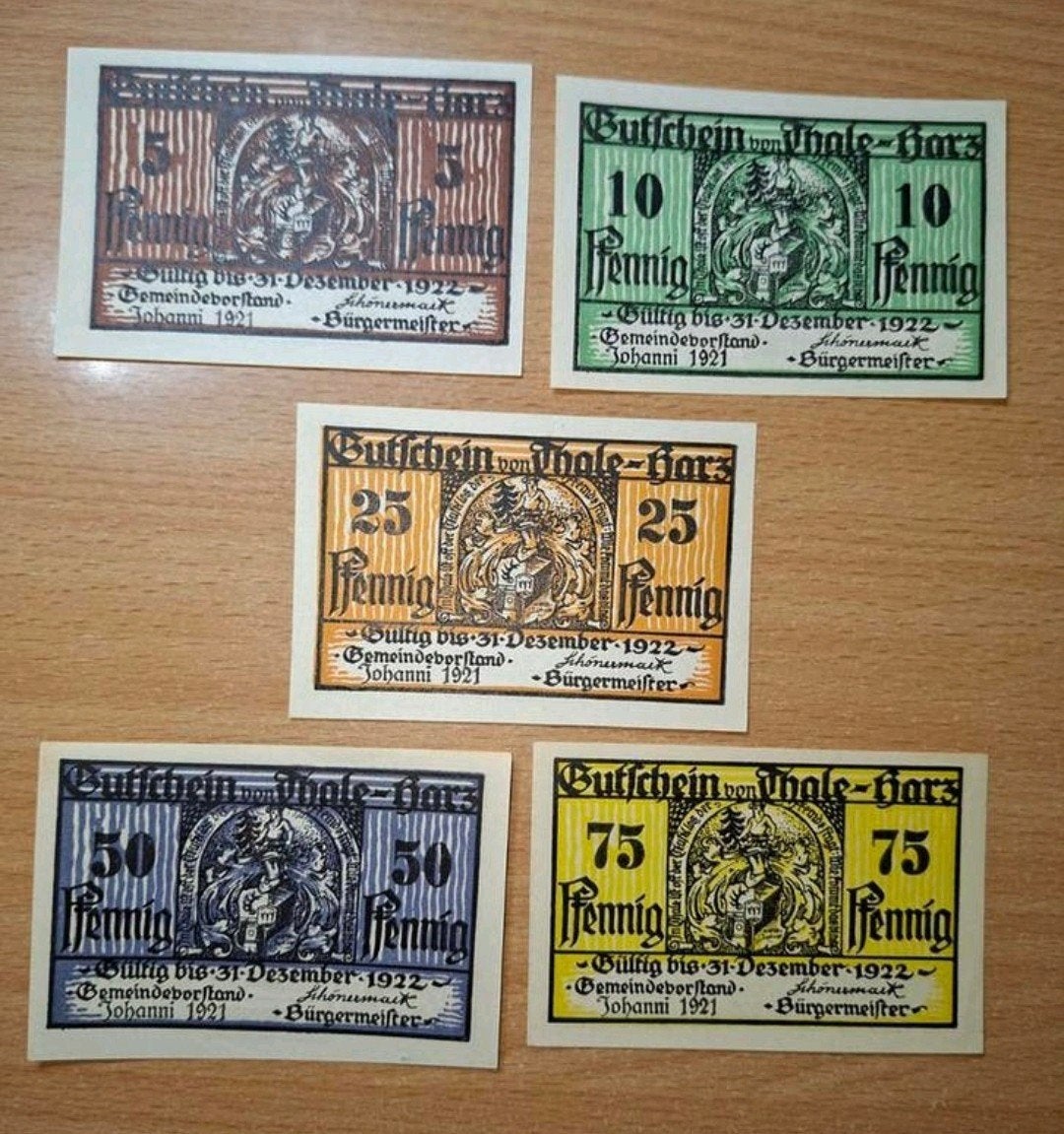 Duits Notgeld Thale Noodgeld, Postzegels en Munten, Ophalen of Verzenden, Duitsland