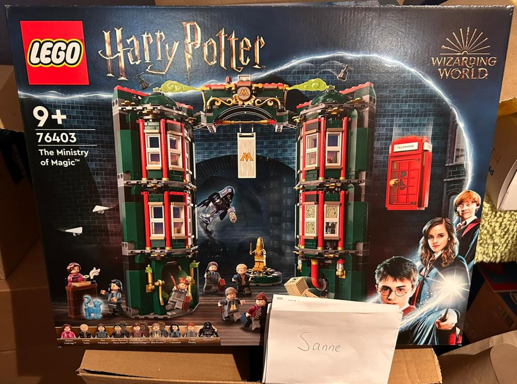 Lego harry Potter 76403 Ministerie van de toverkunst NIEUW, Lego, Ophalen of Verzenden, Complete set, Ongeopend/sealed