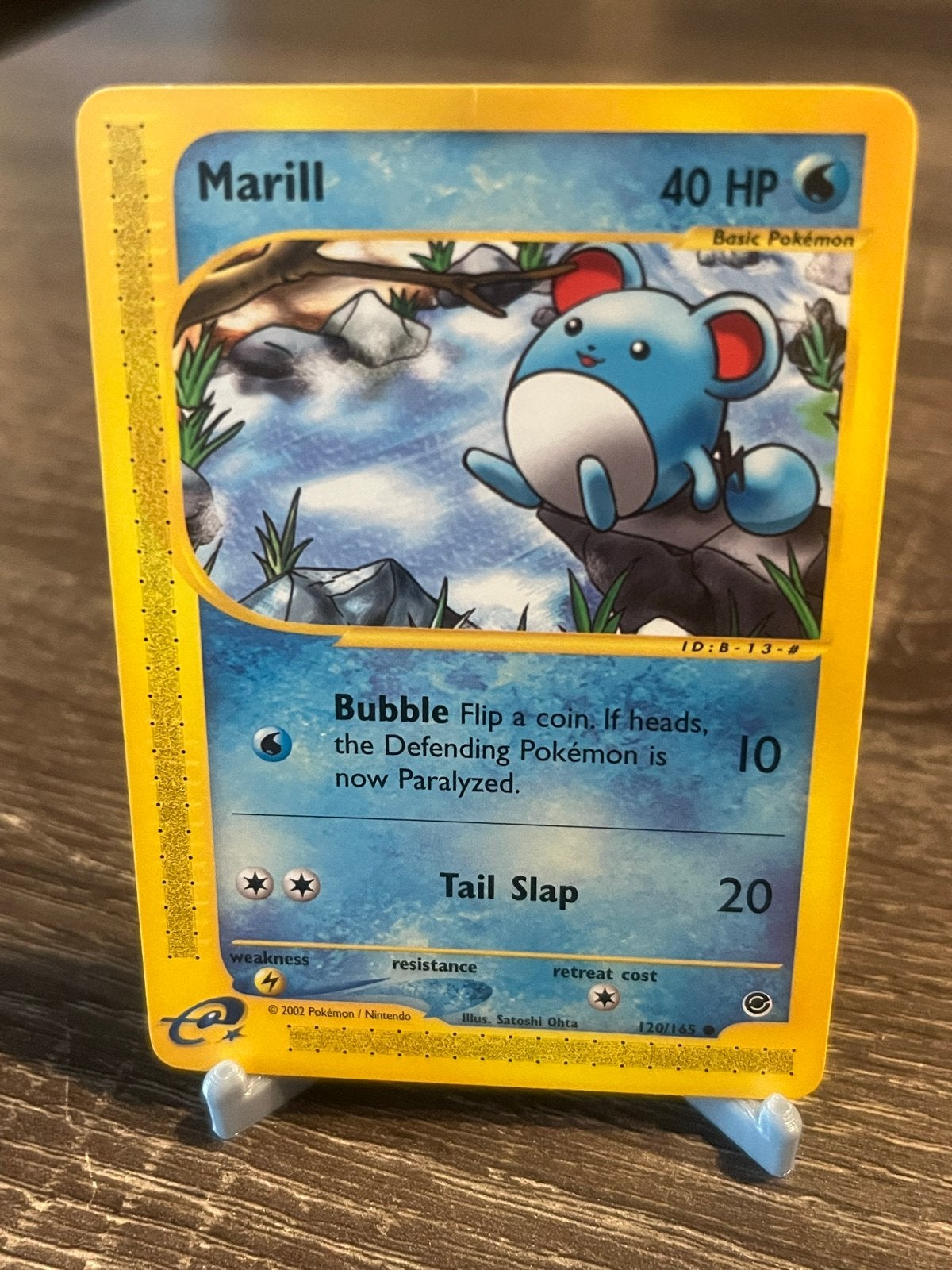 Marill (120/165) - Expedition - NM, Ophalen of Verzenden, Zo goed als nieuw, Losse kaart