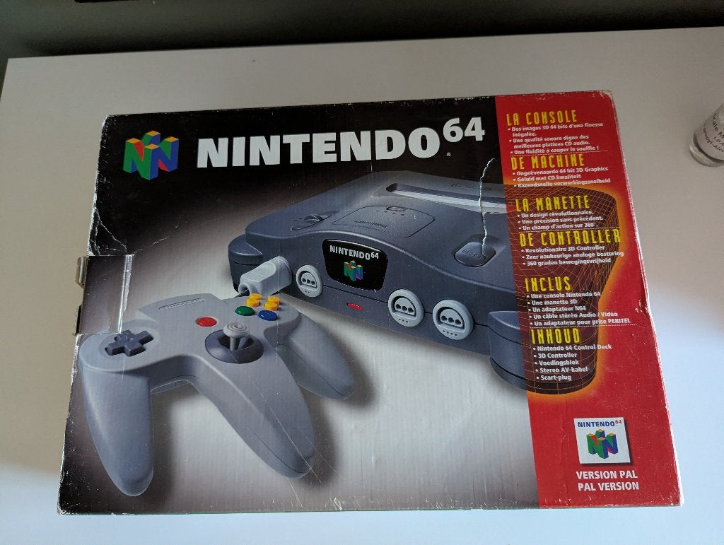 Nintendo 64 + games, Gebruikt, Verzenden, Overige genres, 1 speler