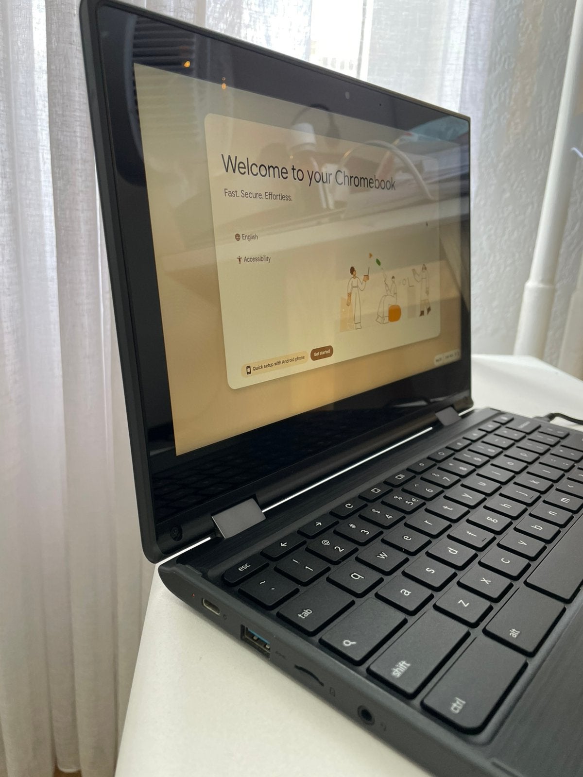 Lenovo 300e Chromebook (2nd Gen) met Touchscreen, Ophalen, 8 GB, Touchscreen, Nieuw