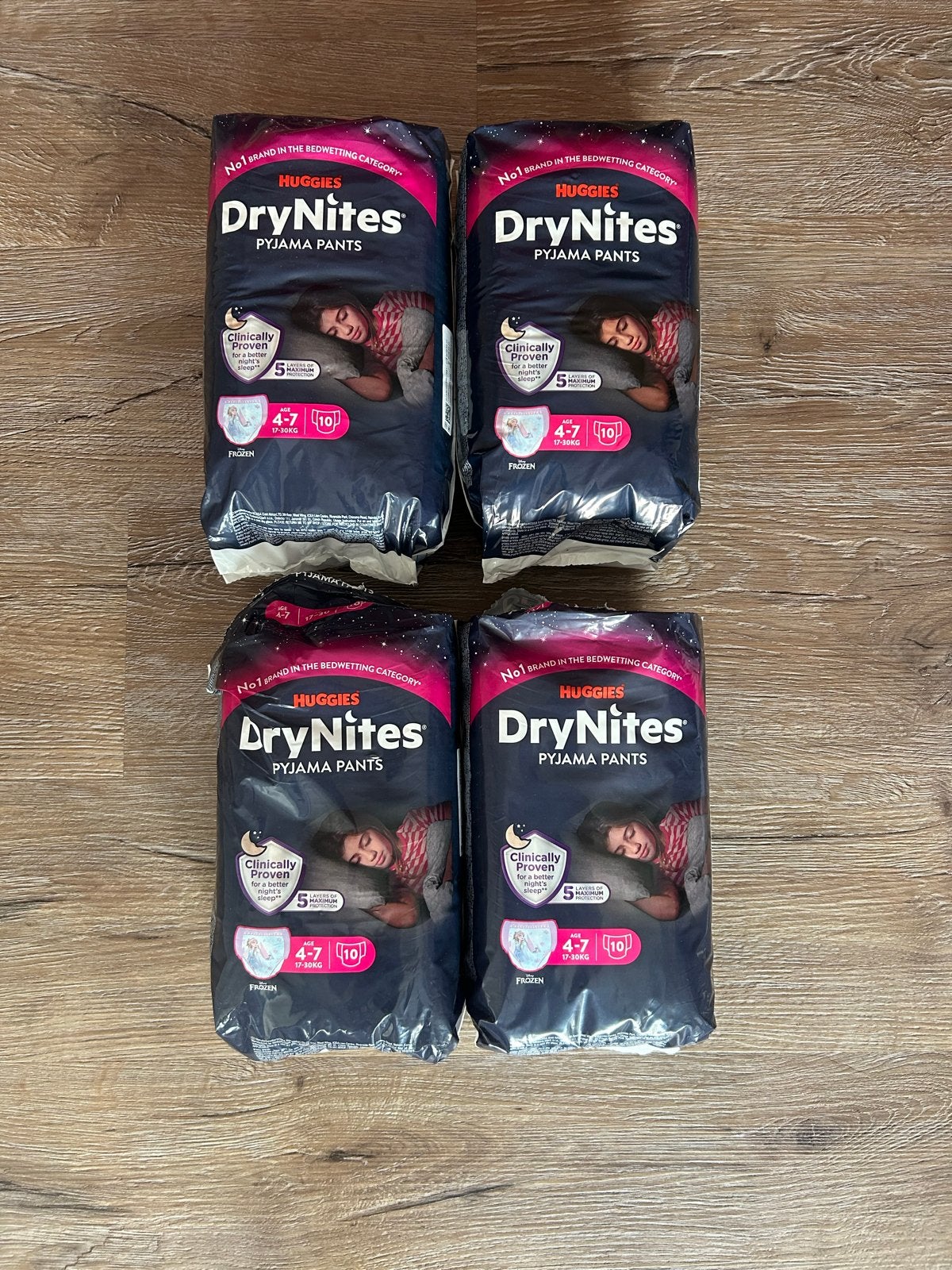 Huggies DryNites Pyjama Frozen 4-7 jaar (36 stuks), Ophalen of Verzenden, Nieuw
