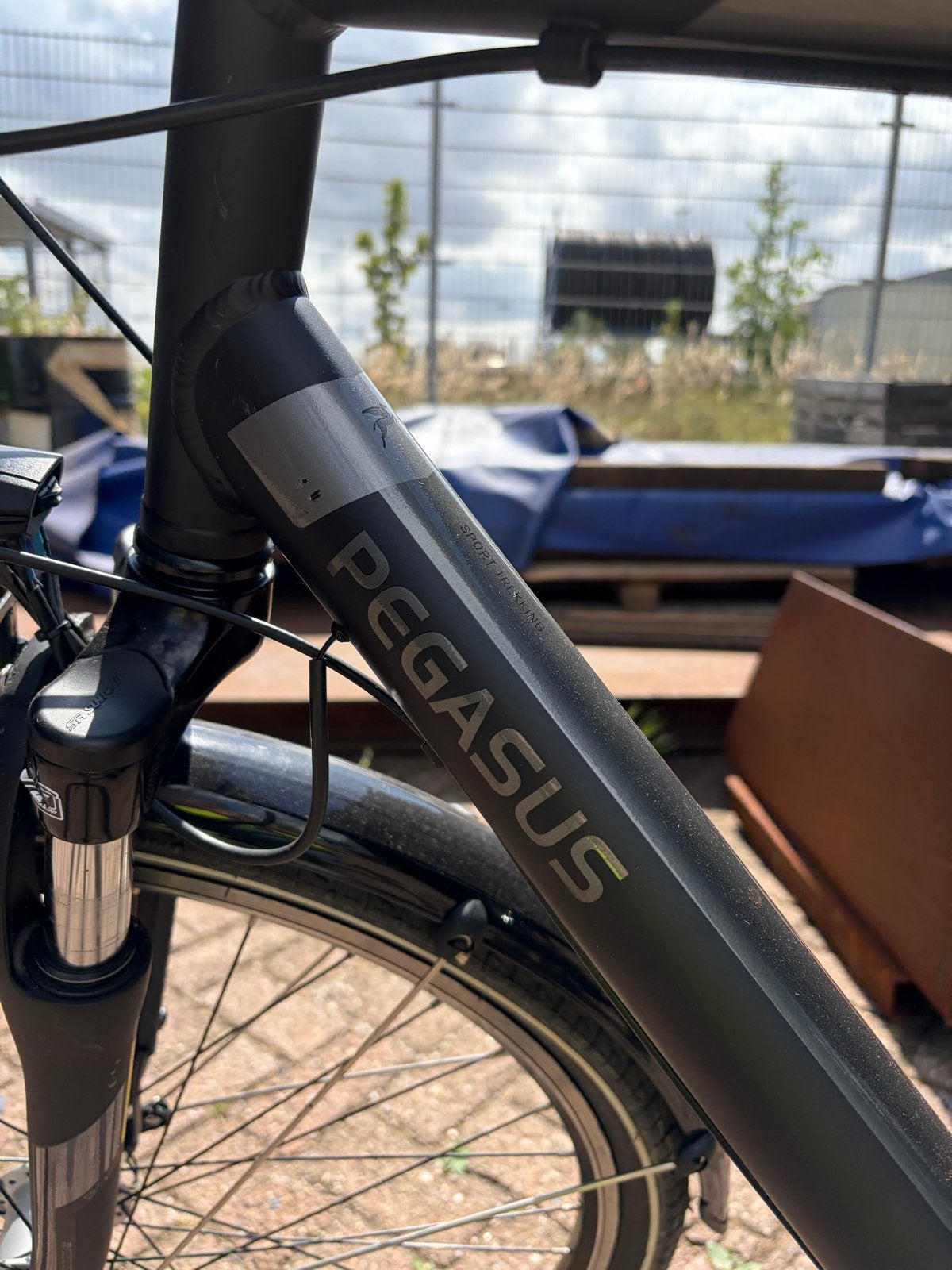 Pegasus Piazza 1 Sport Trekkingfiets - Maat 60, Gebruikt, Versnellingen, 57 tot 61 cm, Schijfrem
