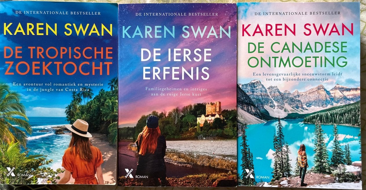 3 x Karen Swan, nieuw, tropische zoektocht, ierse erfenis, Ophalen of Verzenden, Nieuw, Nederland