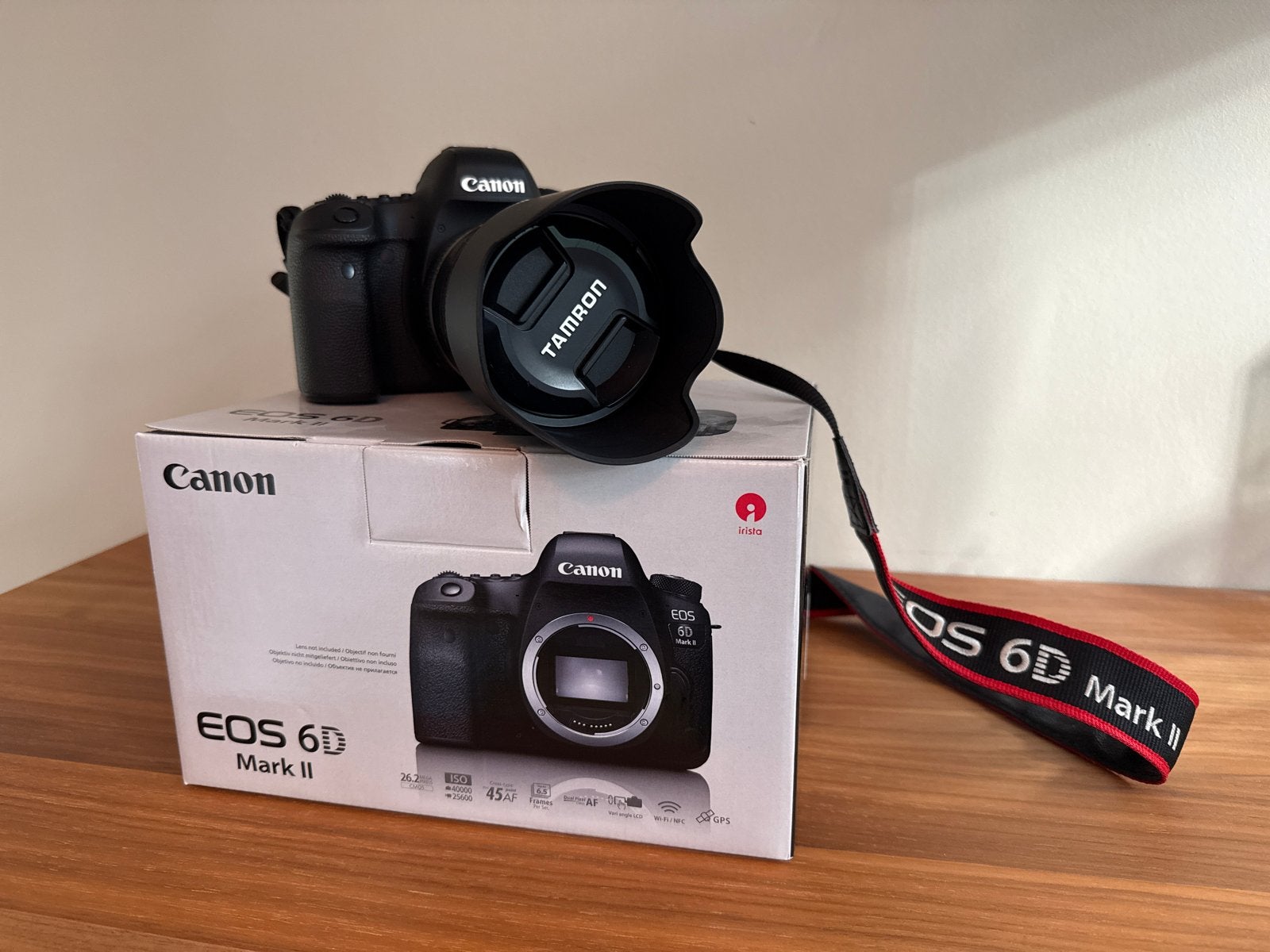 Canon EOS 6D Mark II met Tamron 28-300mm lens, Spiegelreflex, Canon, Beeldstabilisatie, Ophalen of Verzenden