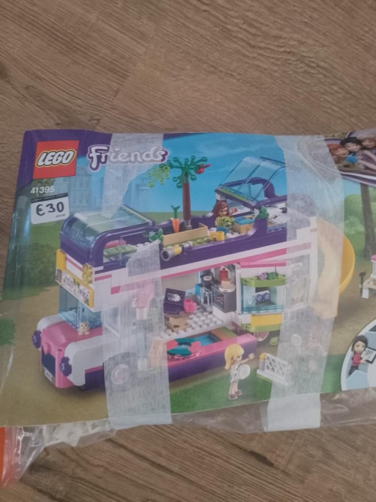 Lego Friends Sets: Bus 41395 & Jacht 41015, Kinderen en Baby's, Speelgoed | Duplo en Lego, Gebruikt, Lego, Friends, Ophalen of Verzenden