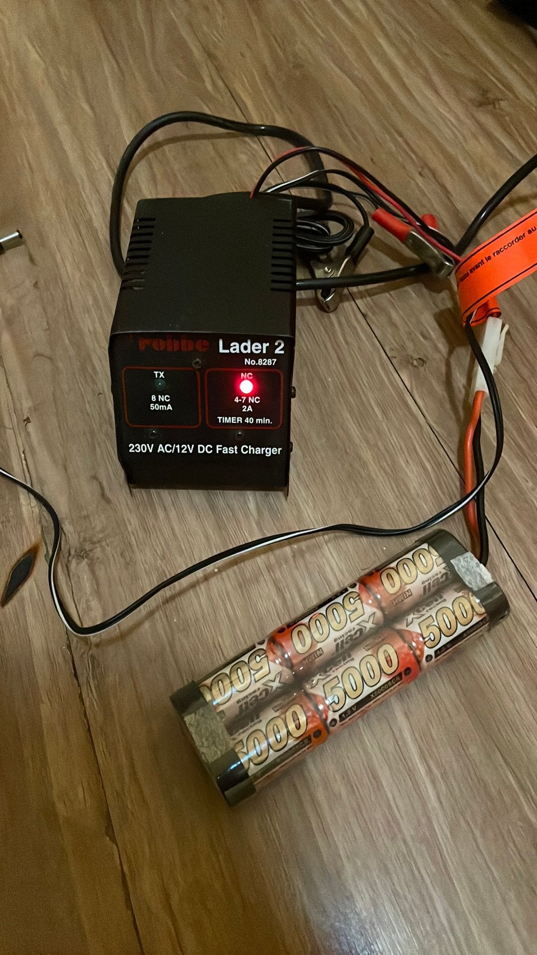 Retro Robbe Lader 2 230V / 12V Nicd Nimh lader 5000mah nimh, Elektro, Gebruikt, Schaal 1:14, Ophalen of Verzenden