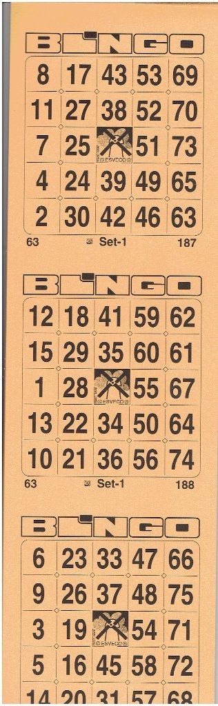 Bingo kaarten - Diverse kleuren en sets, Vijf spelers of meer, Verzenden, Nieuw, Esveco (Molen)