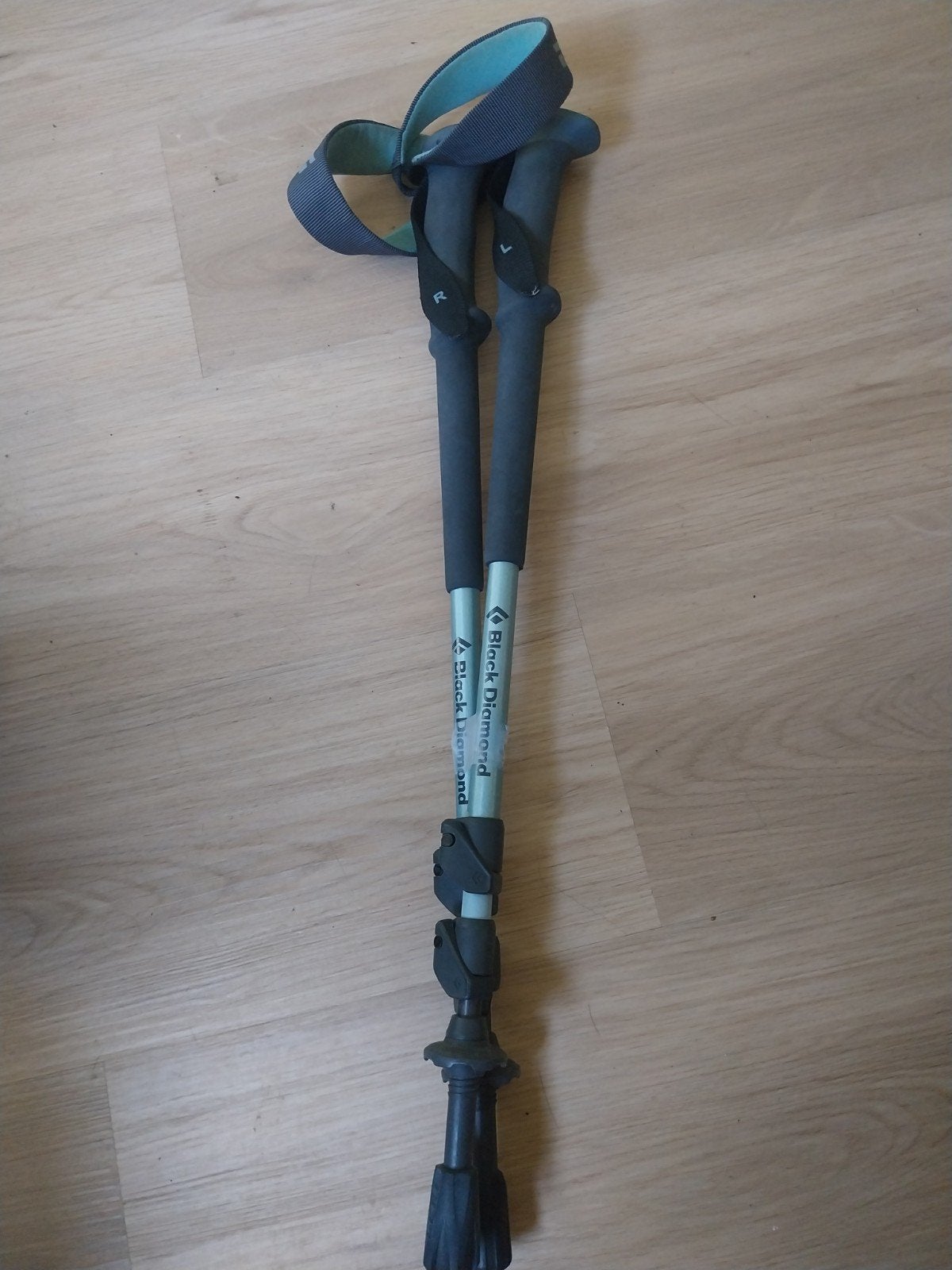 set blackdiamond wandelstokken woman, Ophalen, Verstelbaar, Zo goed als nieuw