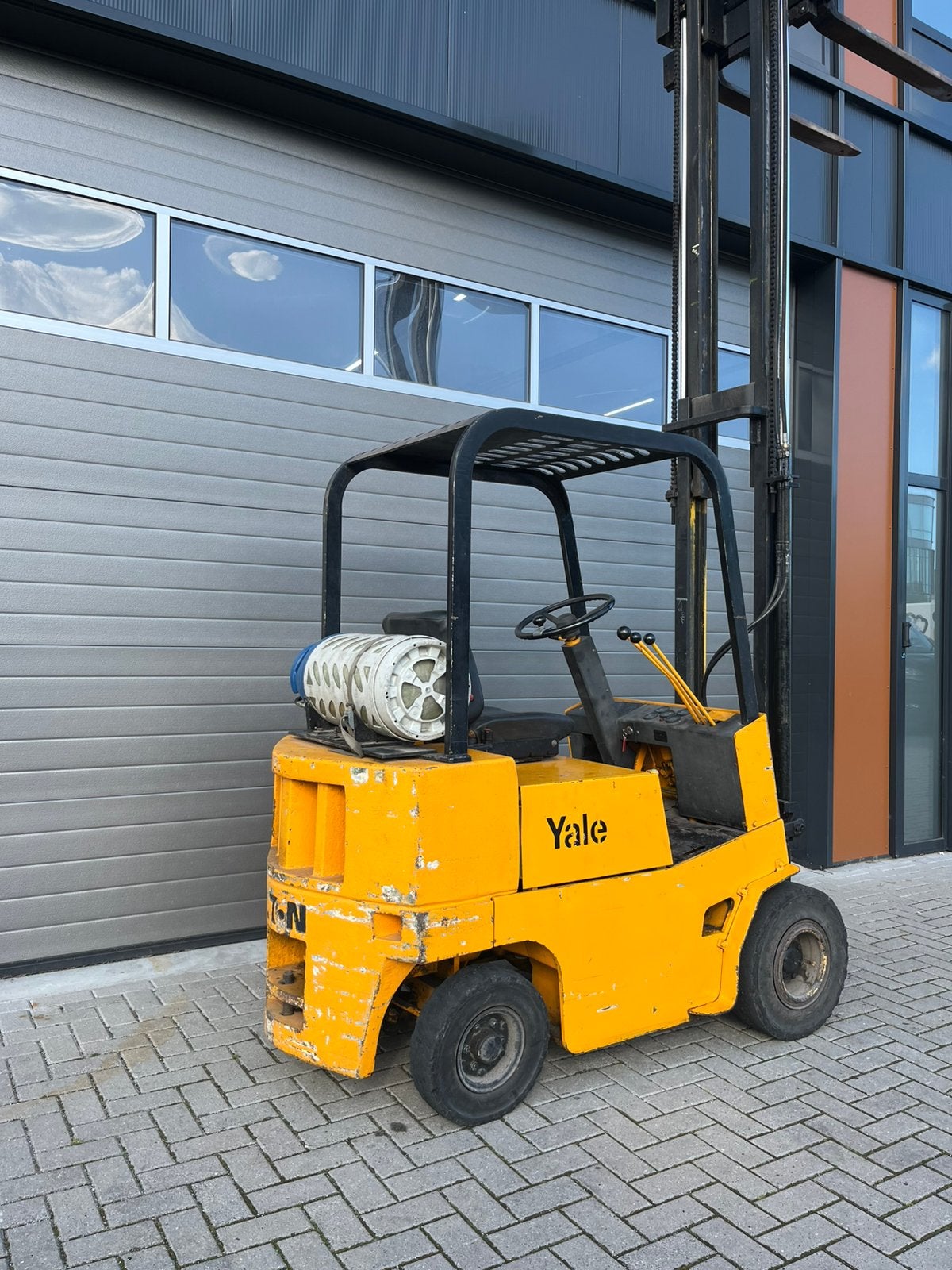 Yale lpg heftruck inruil koopje, Zakelijke goederen, 1000 tot 2000 kg, Ophalen of Verzenden, LPG, Heftruck