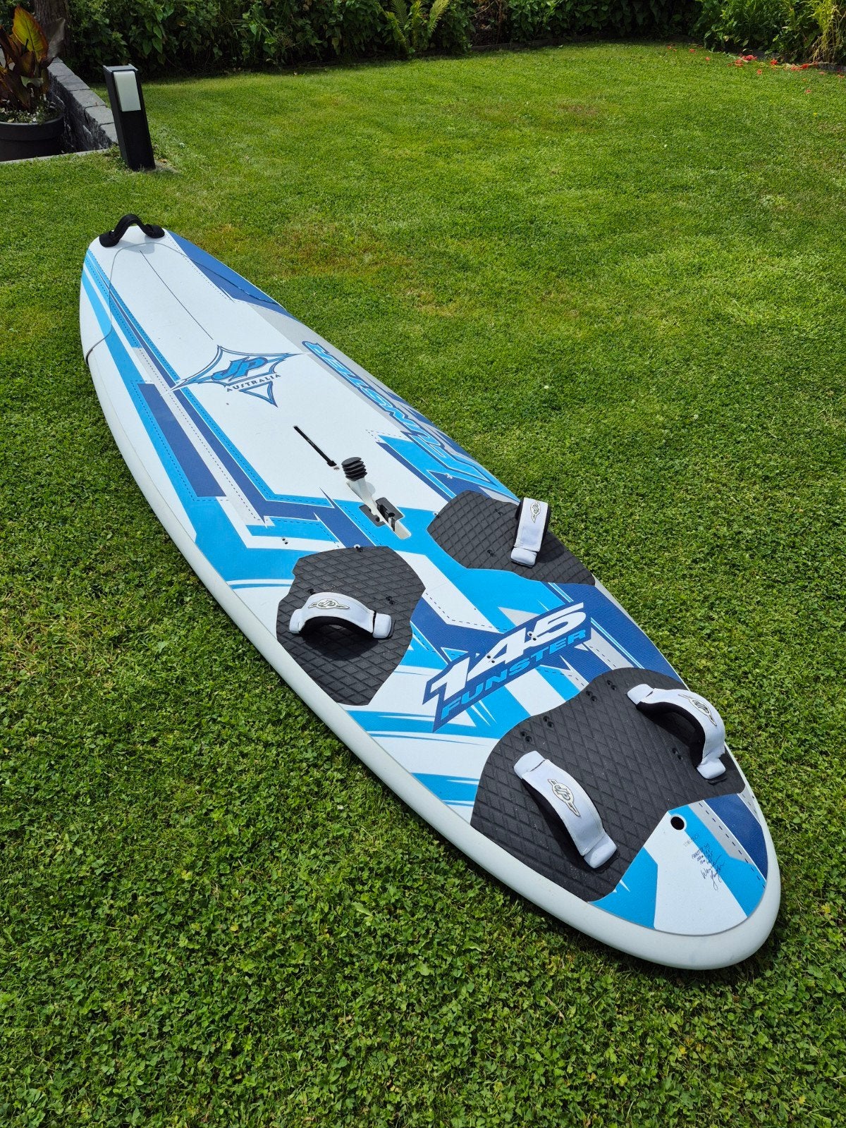 Familie surfboard, Ophalen, 3.5 tot 5 m², Met mast, Zo goed als nieuw