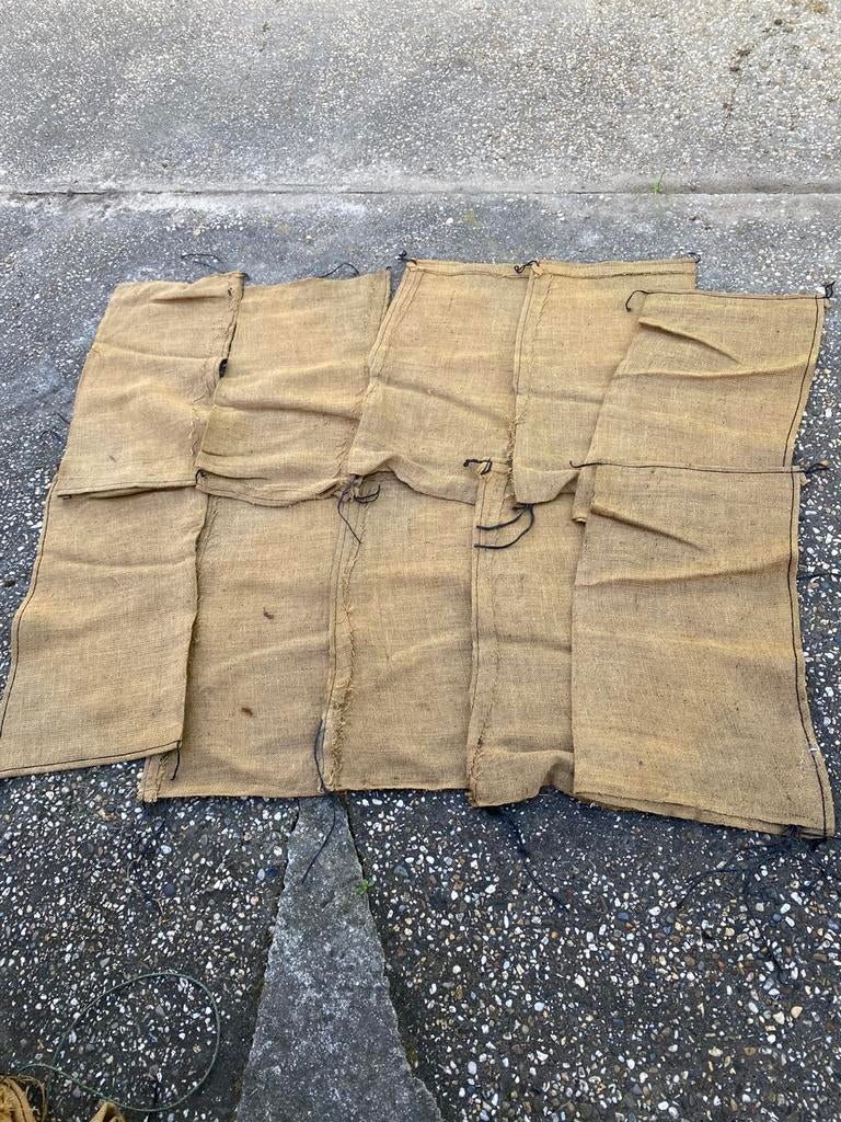 Zandzakken 10 stuks, Verzamelen, Ophalen of Verzenden, Landmacht, Nederland