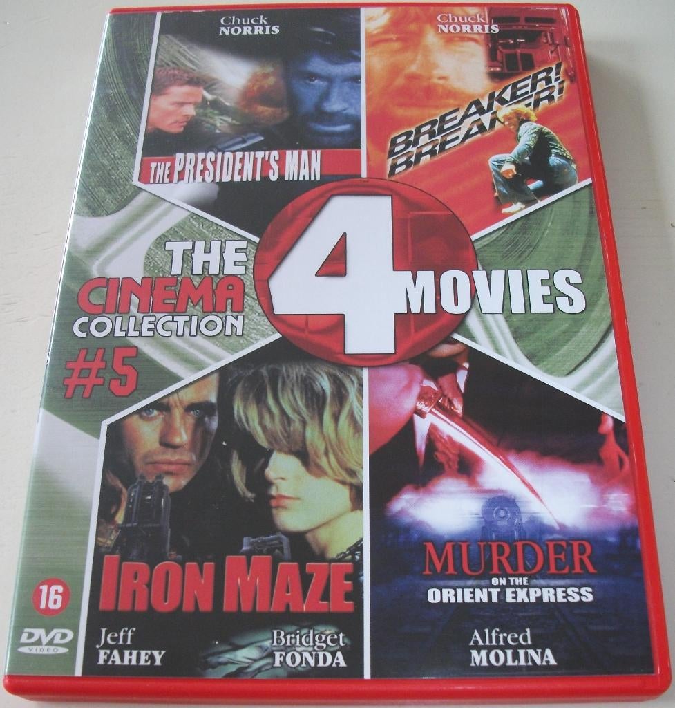Film-Box *** CINEMA COLLECTION # 5 *** 2-Disc Boxset, Vanaf 12 jaar, Ophalen of Verzenden, Zo goed als nieuw