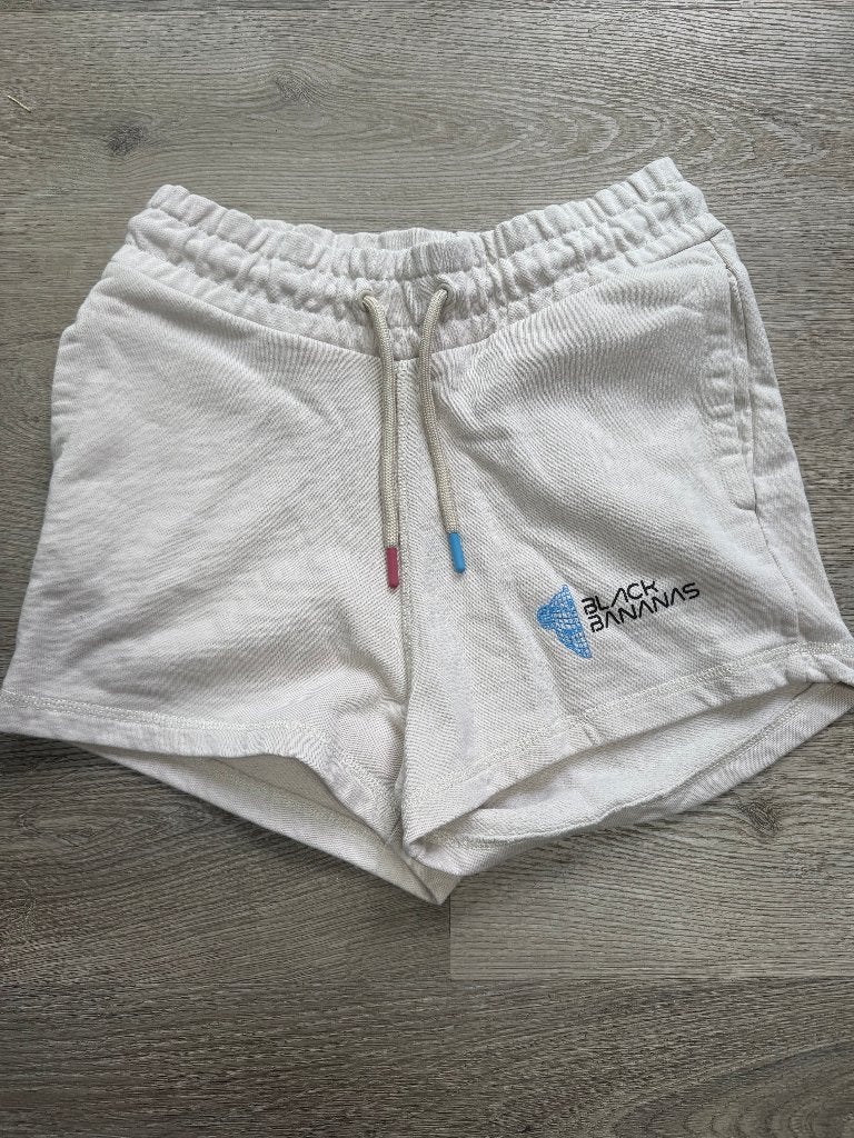 BLACK BANANAS korte broek jogging stof nieuwstaat mt XS D30, Overige kleuren, Kort, Black bananas, Ophalen of Verzenden