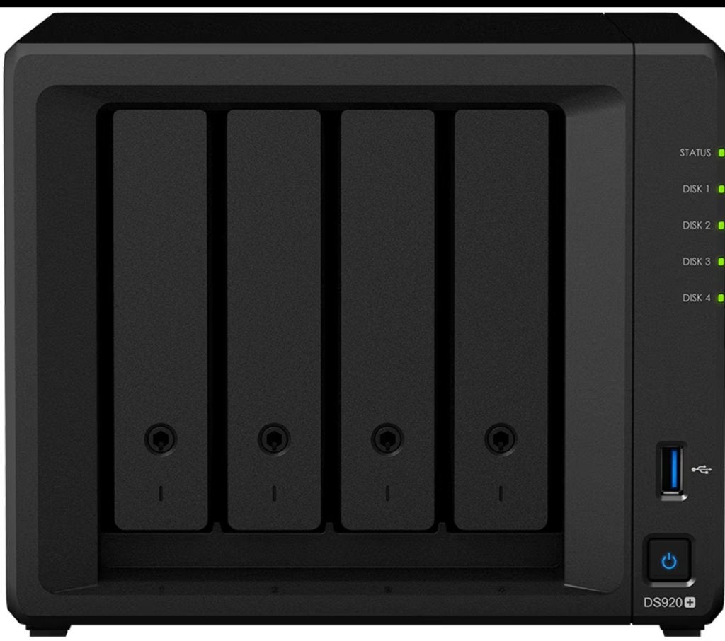 Synology NAS DS 920+ 4 bay, Computers en Software, NAS, Ophalen of Verzenden, Zo goed als nieuw