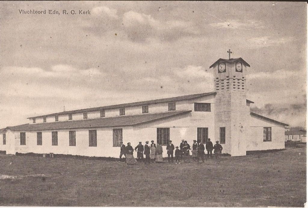 EDE Vluchtoorsd R.C. Kerk, Verzamelen, Ophalen of Verzenden, Voor 1920, Ongelopen, Gelderland