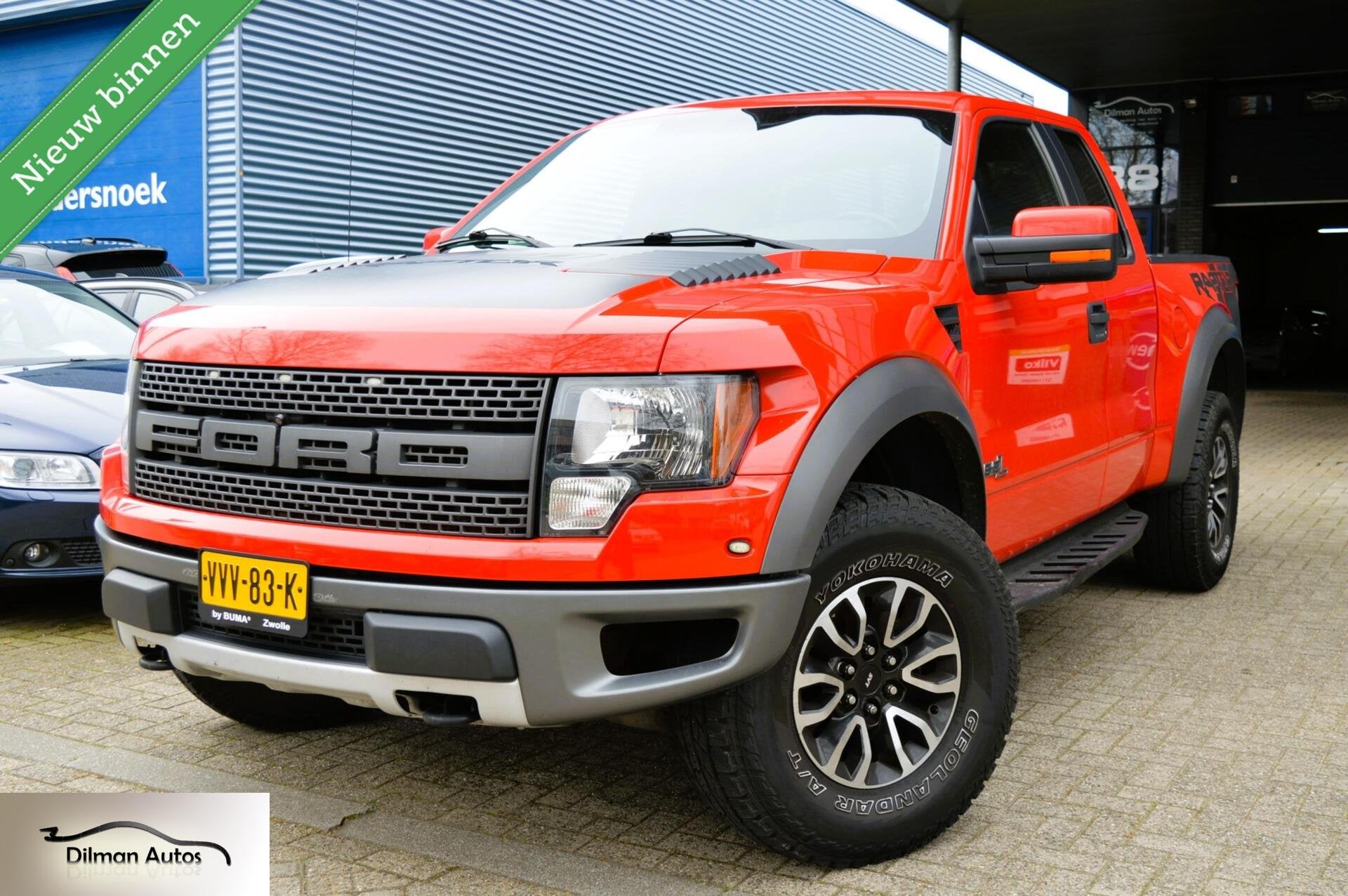 Ford USA F150 6.2 V8 Raptor|Navi|Camera|Leder|148000 Km!, Automaat, Euro 5, 6210 cc, Gebruikt