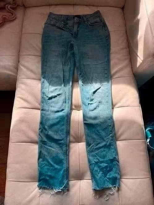 Blauwe ASOS jeans maat 34, ASOS, Ophalen of Verzenden