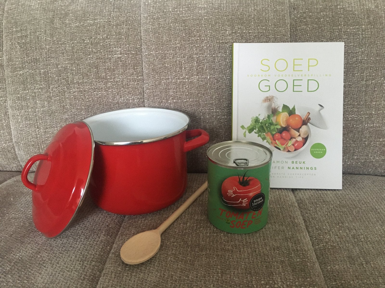 PostcodeLoterij Soeppakket, Ophalen, Nieuw