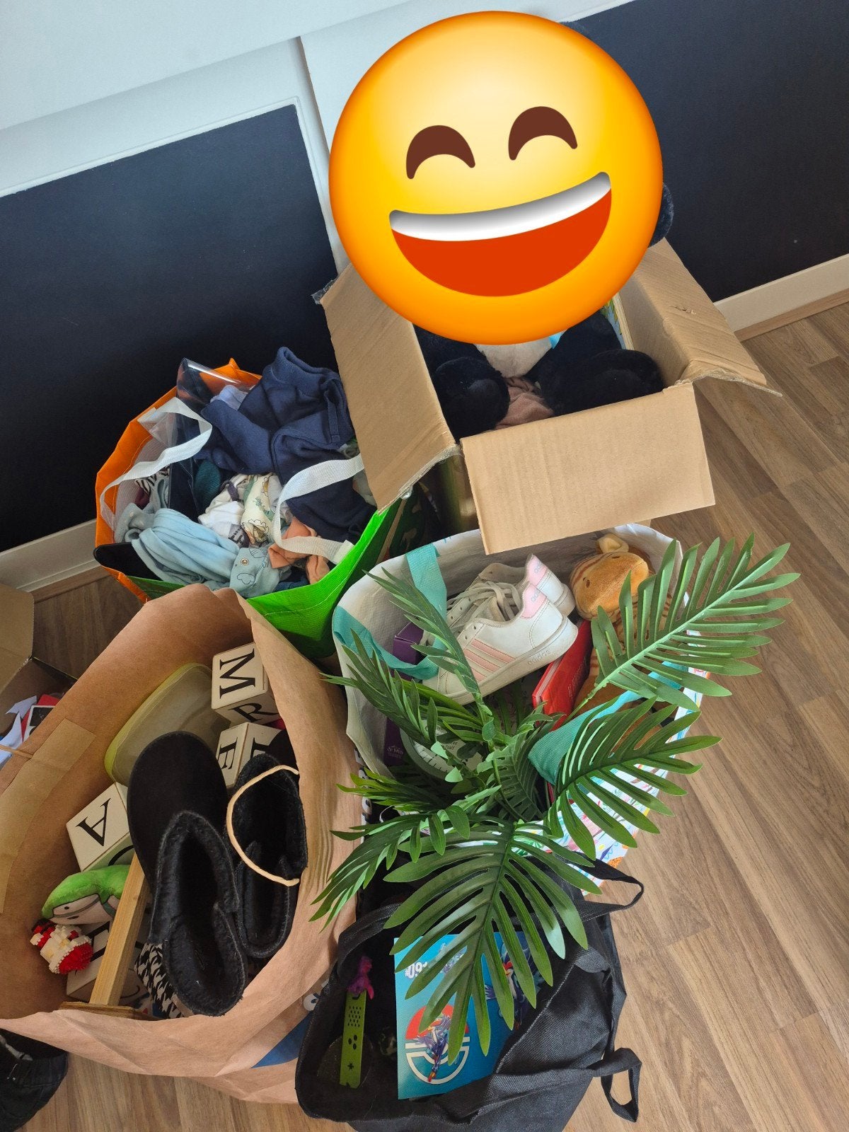rommelmarktspullen, Ophalen, Zo goed als nieuw