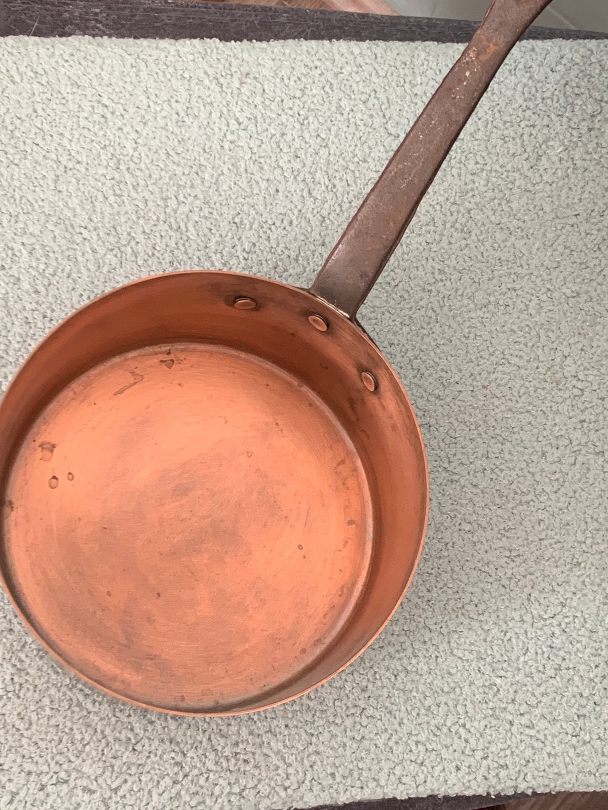Franse koperen voor het maken van jam en sausjes, Ophalen of Verzenden, Zo goed als nieuw, Overige materialen
