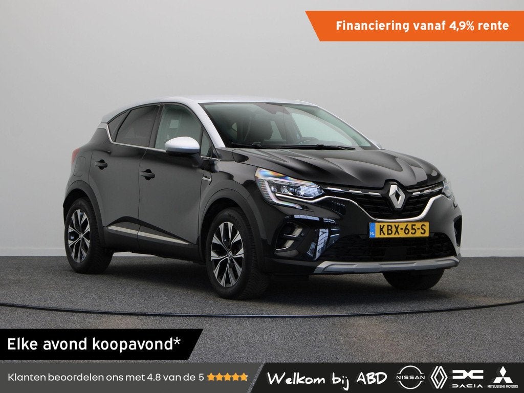 Renault Captur E-Tech Hybrid 145pk Techno | Grootscherm navi, Auto's, Renault, Bedrijf, Te koop, Captur, ABS, Achteruitrijcamera
