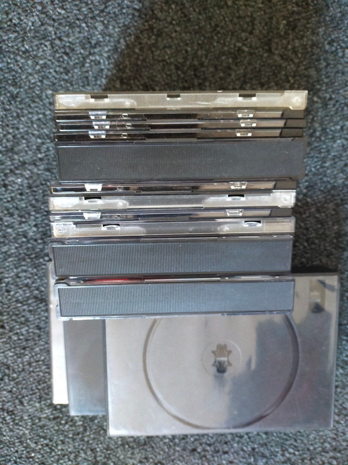 Partij van lege CD Dozen in totaal 43 st, Computers en Software, Beschrijfbare discs, Ophalen, Zo goed als nieuw, Overige typen