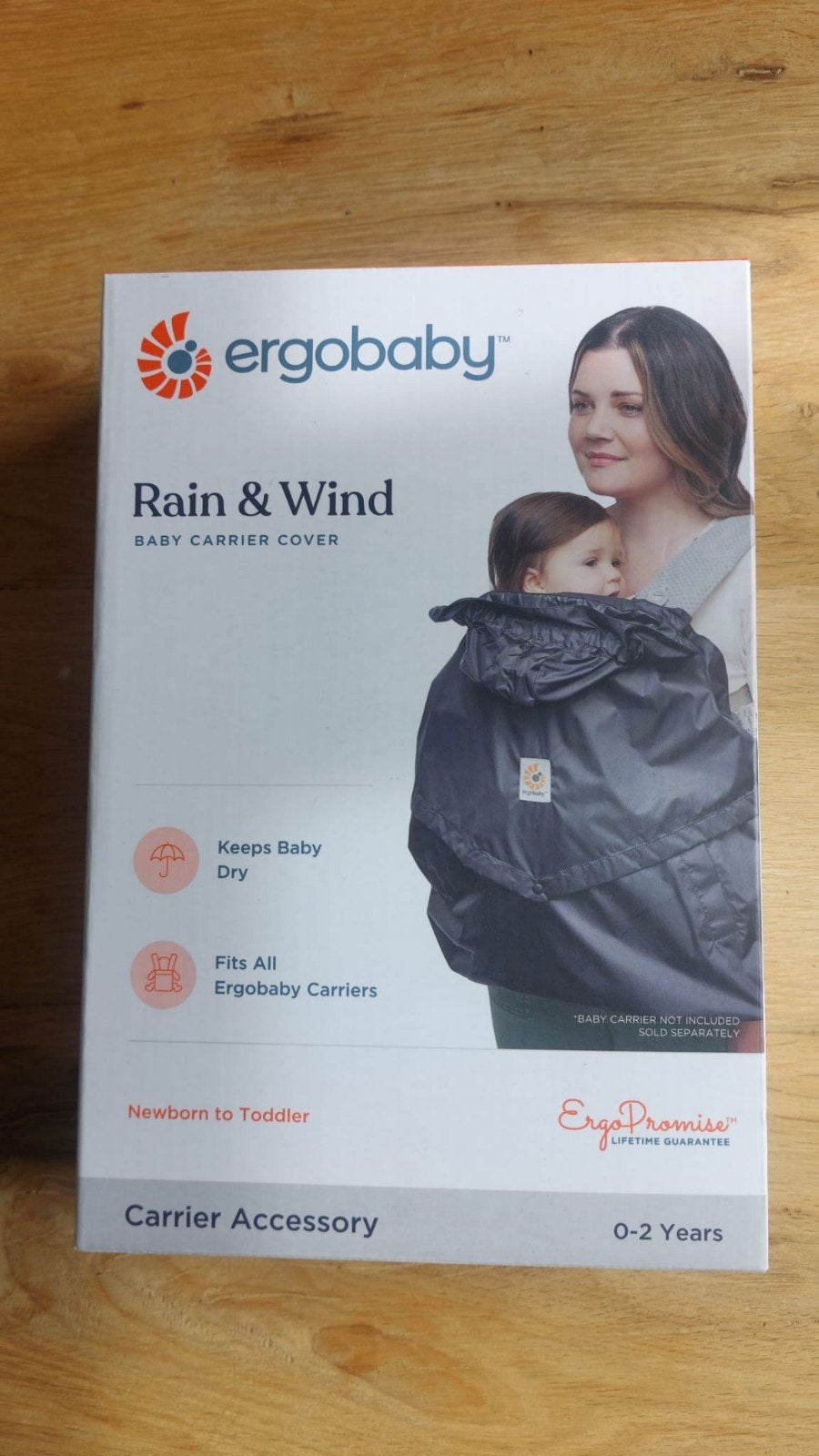 Ergobaby Regenhoes voor Draagzak - Zo goed als nieuw, Kinderen en Baby's, Babydragers en Draagdoeken, Ophalen