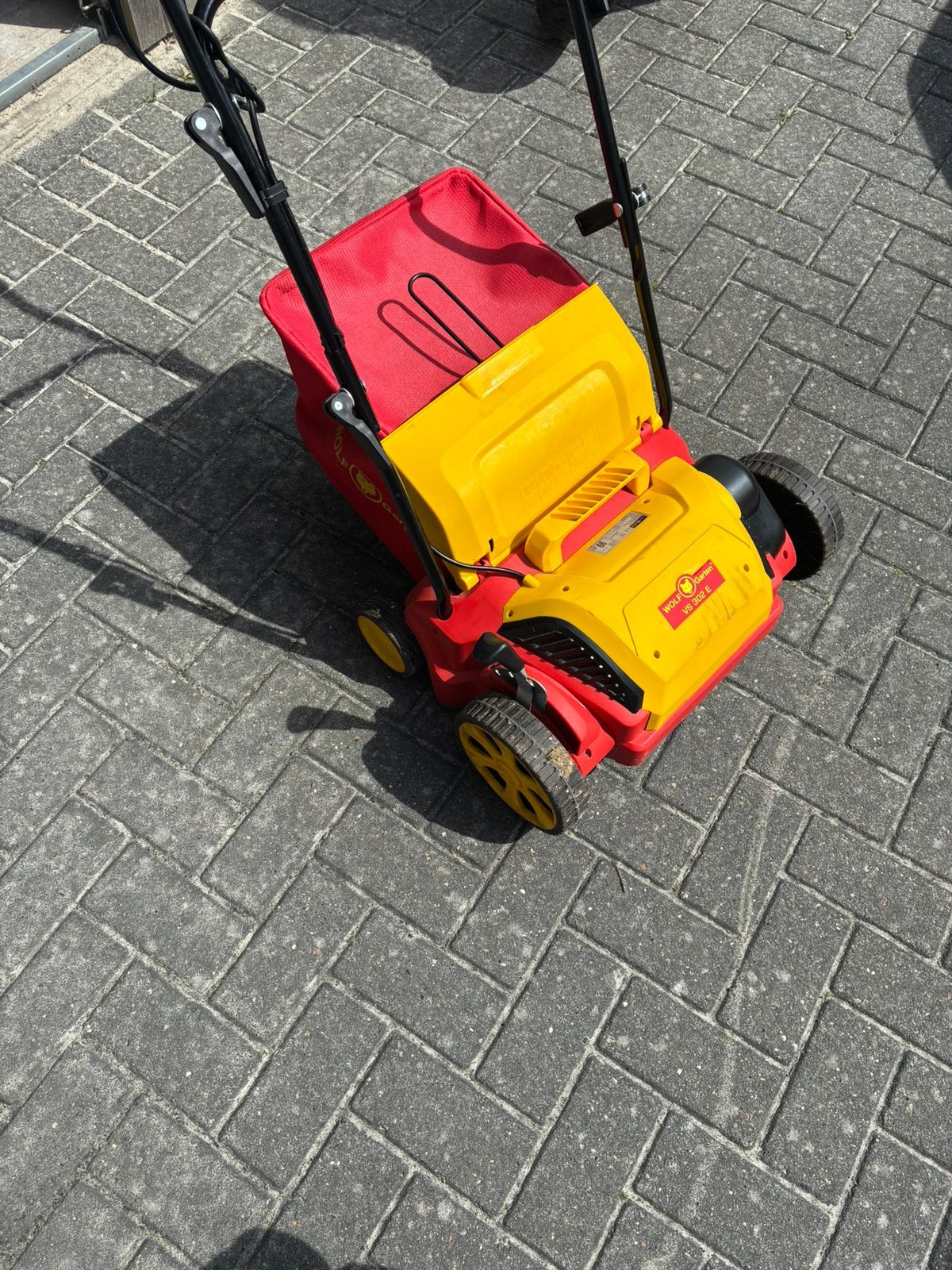 Wolf garten verticuteer machine, Ophalen, Gebruikt, Elektrisch